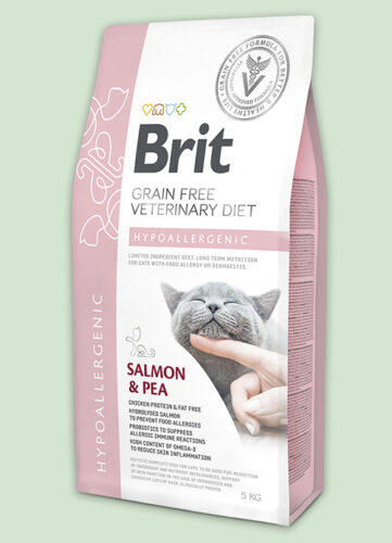 БРИТ беззерновая ветеринарная диета для кошек ГИПОАЛЛЕРГЕНИК