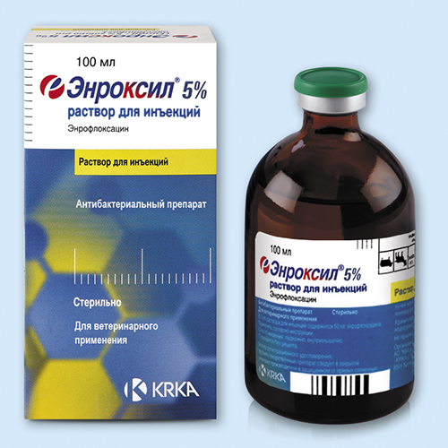 ЭНРОКСИЛ® 5% РАСТВОР ДЛЯ ИНЪЕКЦИЙ