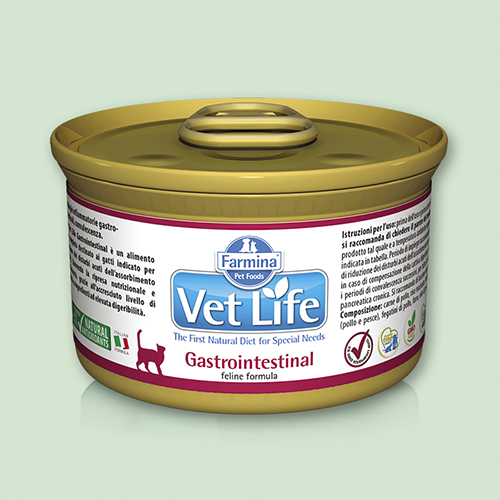 ФАРМИНА ВЕТ ЛАЙФ ВЕТ ФУД ФОРМУЛА ДЛЯ КОШЕК ГАСТРОИНТЕСТИНАЛ