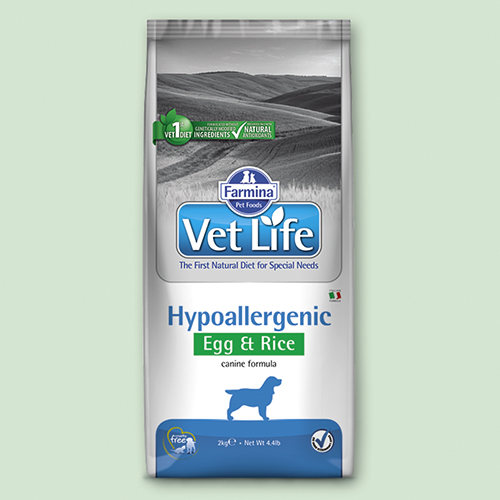 ФАРМИНА ВЕТ ЛАЙФ ФОРМУЛА ДЛЯ СОБАК ГИПО ЯЙЦО С РИСОМ