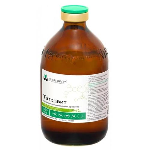 Тетравит (раствор витаминов А, Д3, Е, F в масле для инъекций)